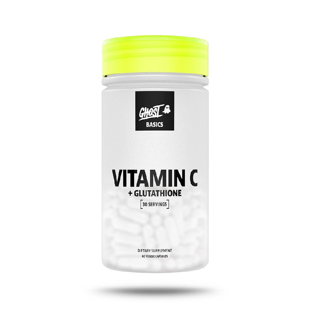 Vitamina C + Glutathione 60 capsule vegane, Ghost, Supliment alimentar pentu sanatate