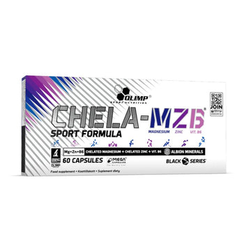 Stimulatoare testosteron | Chela-MZB 60 capsule, Olimp, Magneziu, Zinc si Vitamina B6 0
