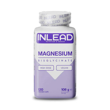 Minerale | Magneziu bisglicinat, 120 capsule, Inlead, Supliment alimentar pentru sanatate 0