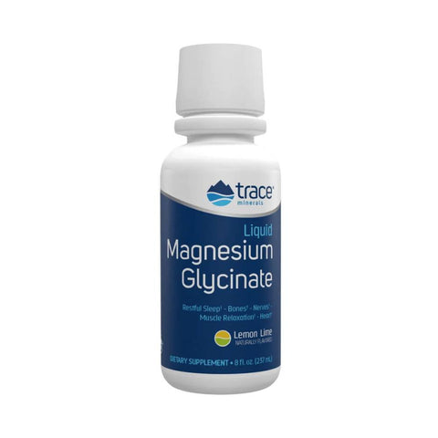 Vitamine si minerale Magneziu glicinat lichid, 237ml, Trace Minerals, Supliment alimentar pentru sanatate 1