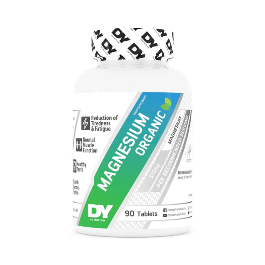 Minerale | Magneziu organic, 90 tablete, Dorian Yates, Supliment alimentar pentru sanatate 0