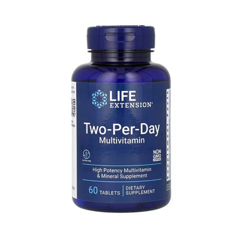 undefined | Two-Per-Day 60 tablete, Life Extension, Complex multivitamine 0