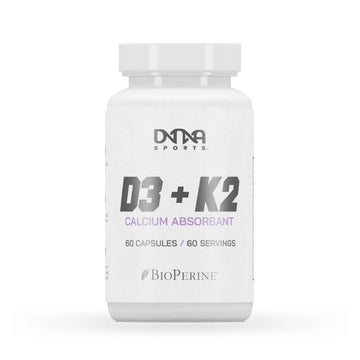Vitaminele D3 + K2, 60 capsule, DNA Sports, Supliment alimentar pentru sanatate 1