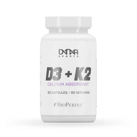 Vitaminele D3 + K2, 60 capsule, DNA Sports, Supliment alimentar pentru sanatate 1