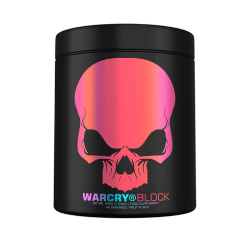 Warcry Block, pudra, 225g, Genius Nutrition, Supliment alimentar pentru controlul glicemiei 1
