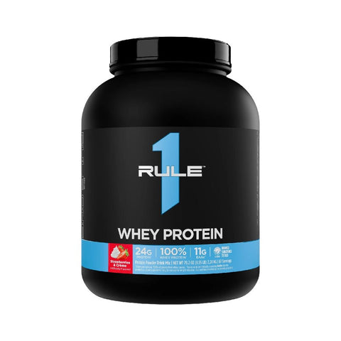 Proteine Whey Protein 2.2 kg, pudra Rule One, Amestec proteic 2