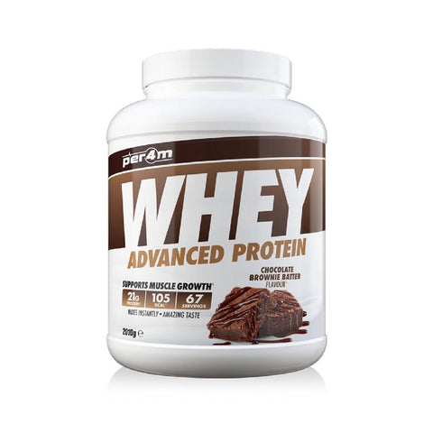 Whey Protein 2kg, pudra, Per4m, Proteina din zer 6