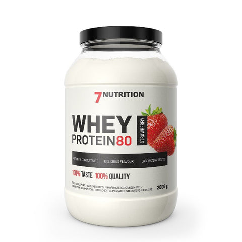 Proteine Whey Protein 80 2kg, pudra, 7Nutrition, Supliment alimentar de tip proteina din zer 17