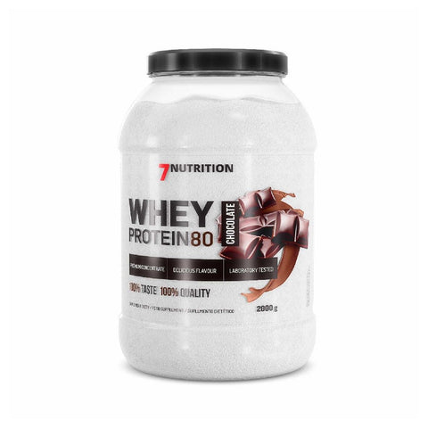 Proteine Whey Protein 80 2kg, pudra, 7Nutrition, Supliment alimentar de tip proteina din zer 14