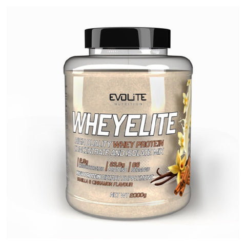 Proteine WheyElite 2000g, pudra, Evolite Nutrition, Proteina din zer 2