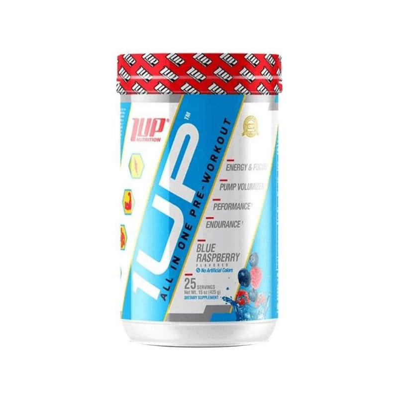 Pre-workout | All in One Pre-Workout, pudra, 425g, 1UP Nutrition, Supliment alimentar cu cofeina 0