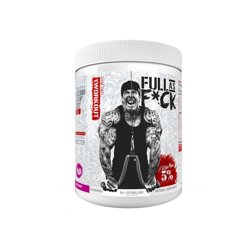 Pre-workout | Full As F*ck, pudra, 350g, 5% Rich Piana, Supliment alimentar pre-workout 3