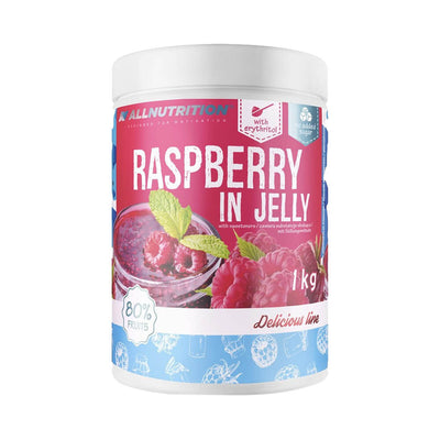 Alimente & Gustari | Gem fara zahar Raspberry in Jelly, 1kg, Allnutrition, Continut ridicat de fructe 0