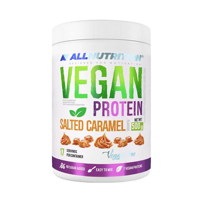 Suplimente antrenament | Proteina vegana pudra, 500g, Allnutrition 0