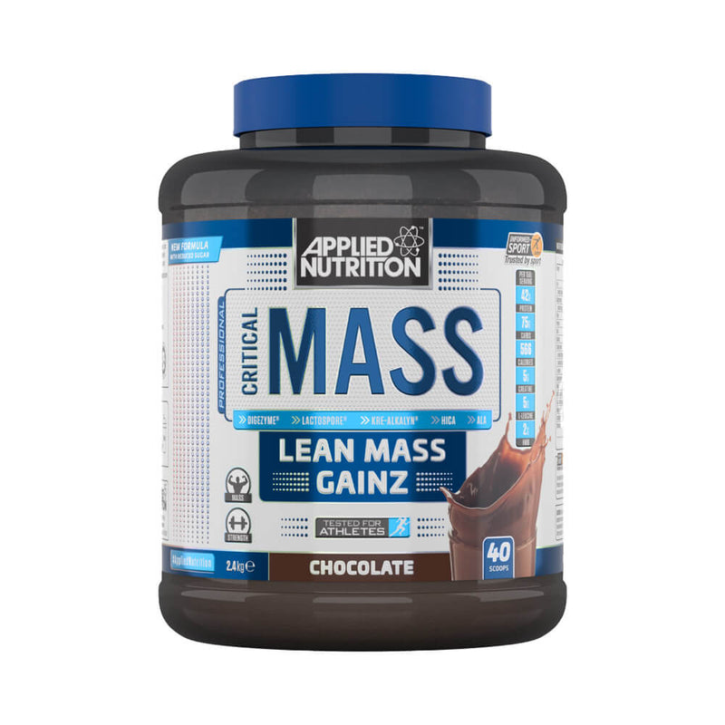 Suplimente antrenament | Critical Mass Professional 2.4kg, pudra, Applied Nutrition, Mix pentru crestere masa musculara 0