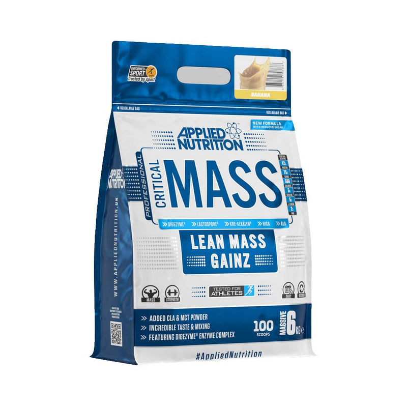 Suplimente antrenament | Critical Mass Professional 6kg, pudra, Applied Nutrition, Mix pentru crestere masa musculara 0