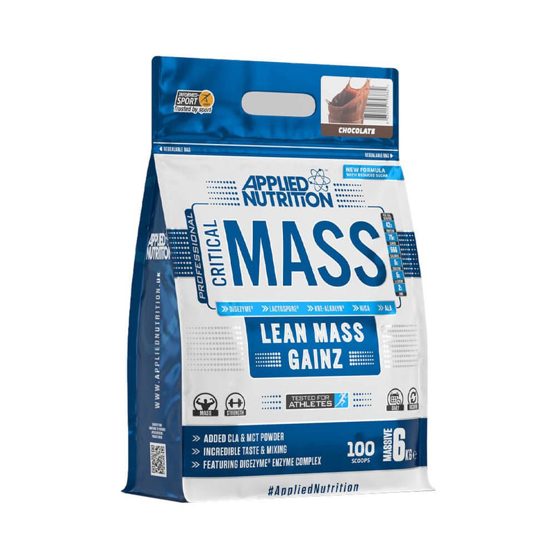 Suplimente antrenament | Critical Mass Professional 6kg, pudra, Applied Nutrition, Mix pentru crestere masa musculara 1