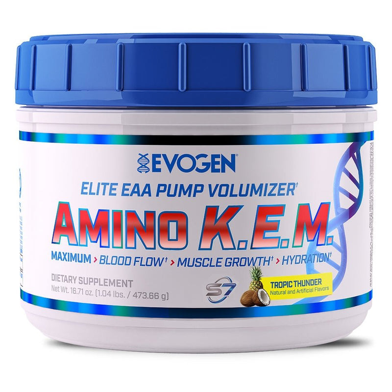 Aminoacizi | Amino KEM, 471g, pudra, Evogen, Complex de aminoacizi pentru refacere 16