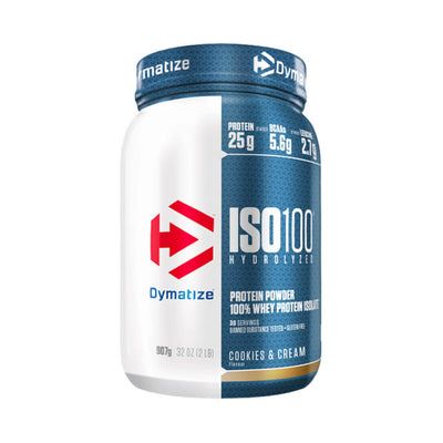 Suplimente antrenament | Iso 100 Hydrolized 908g, pudra, Dymatize, Proteina din zer 0
