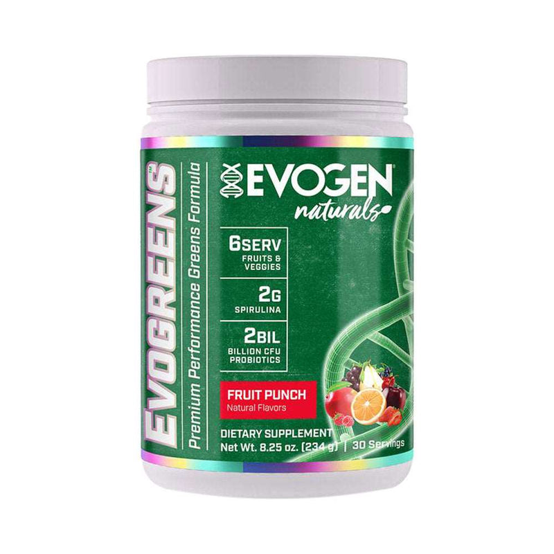Cresterea masei musculare | Evogreens pudra, 234g, Evogen, Supliment pentru detoxifiere 0