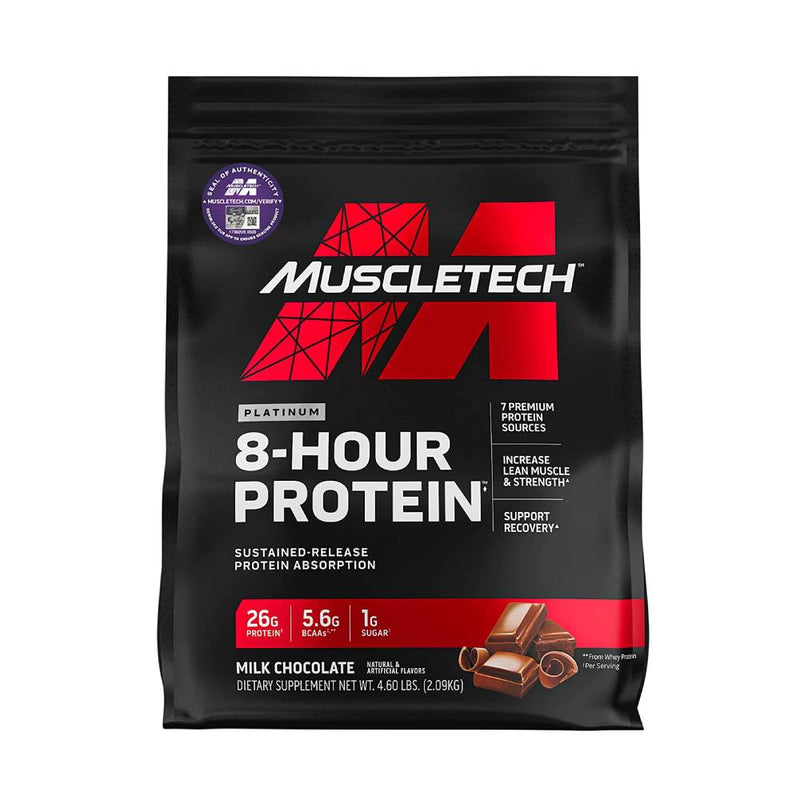 Suplimente antrenament | 8 Hour Protein (Phase 8) 2,1kg, pudra, Muscletech, Amestec proteic 0