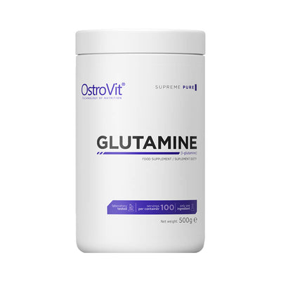 Aminoacizi | Glutamina, 500g, pudra, Ostrovit, Supliment pentru refacere, puritate inalta 0