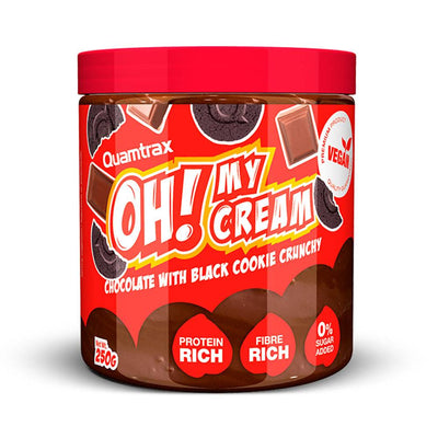 Alimente & Gustari | Oh! My Cream, 250g, Quamtrax, Crema tartinabila proteica 0