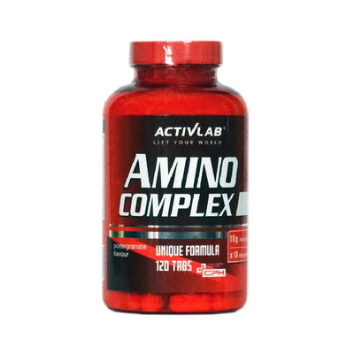 Aminoacizi | Amino Complex, 120 tablete, Activlab, Complex de aminoacizi pentru refacere 0