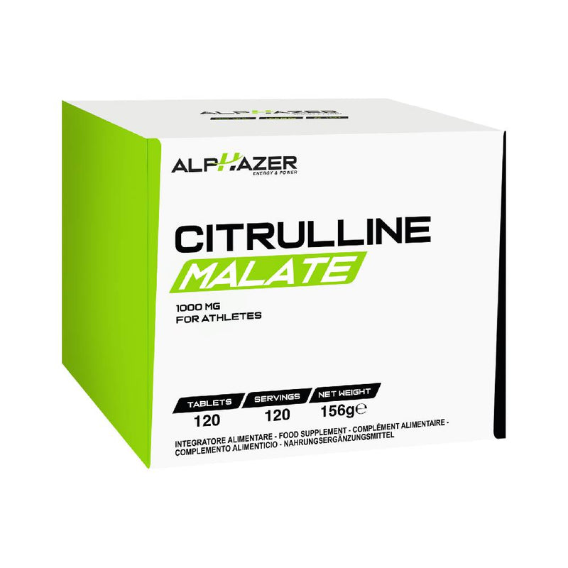 Pre-workout | Citrulline Malate, 120 tablete, Alphazer, Oxid nitric 0