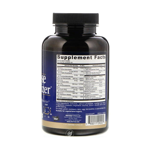 Slabire & Ardere grasimi | Glucose Optimizer 120 tablete, Jarrow Formulas, Supliment alimentar sanatate, fara gluten, vegan 1