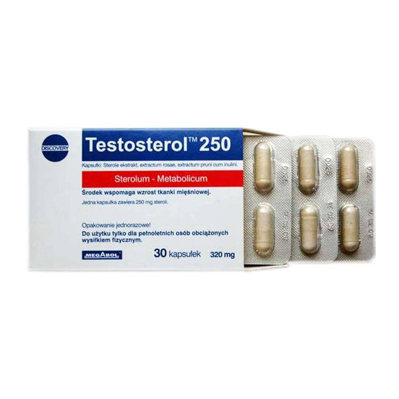 Cresterea masei musculare | Testosterol 30 capsule, Megabol, Supliment stimulator hormonal 1