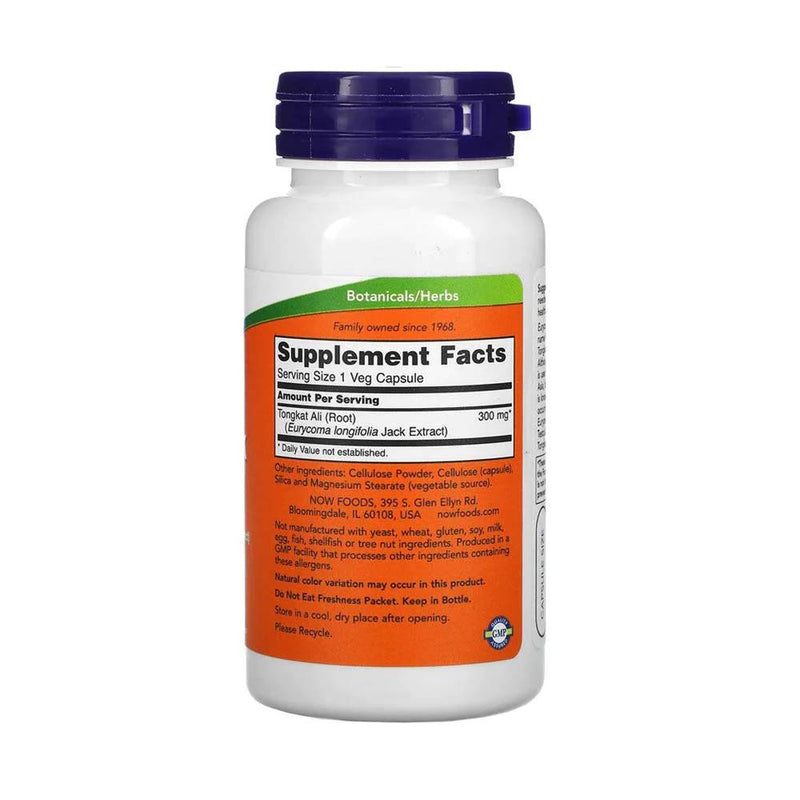Stimulente hormonale | TestoJack 300mg, 60 capsule, Now Foods, Supliment stimulator hormonal 1