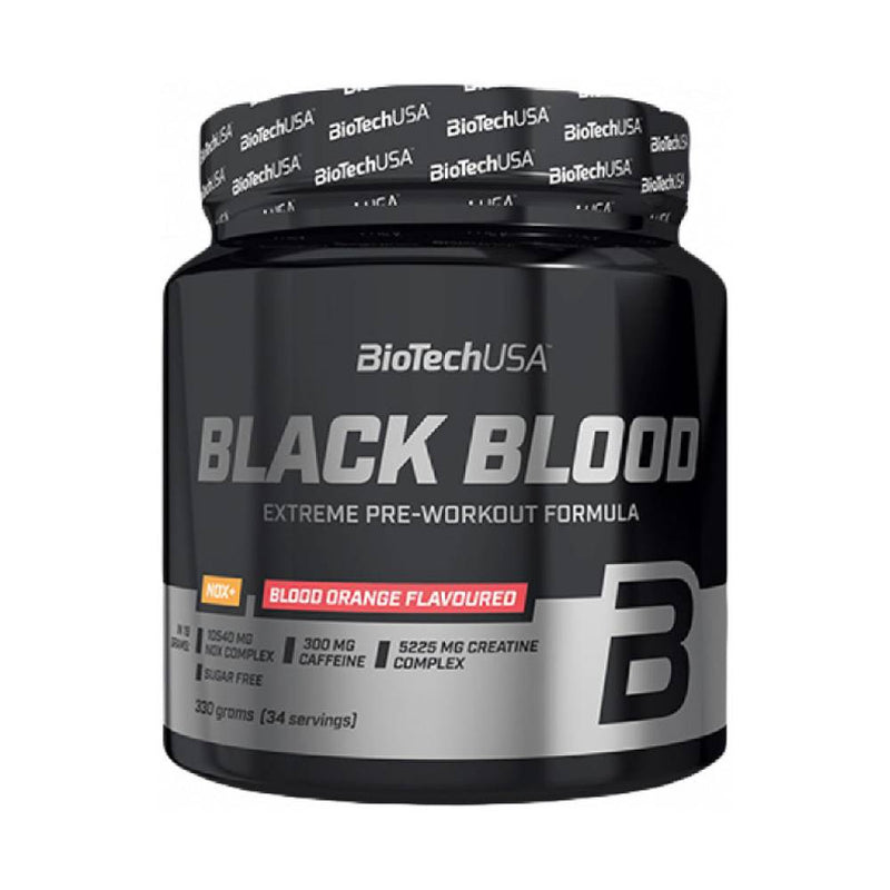 Pre-workout | Black Blood NOX+, pudra, 330g, BiotechUSA, Supliment alimentar pre-workout 0