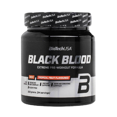 Pre-workout | Black Blood NOX+, pudra, 330g, BiotechUSA, Supliment alimentar pre-workout 1
