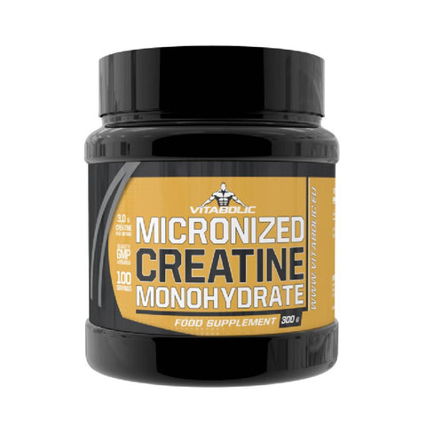 Creatina | Creatina monohidratata micronizata, pudra, 300g, Vitabolic, Supliment crestere masa musculara 0