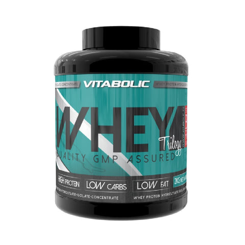 Proteine pentru slabit | New Whey Trilogy, pudra, 2kg, Vitabolic, Blend proteic 0