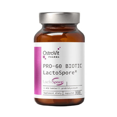 Digestie | PRO-60 BIOTIC LactoSpore, 60 capsule, Ostrovit, Supliment alimentar pentru digestie 0