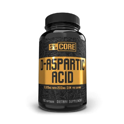 Aminoacizi | Acid d-aspartic, 150 capsule, 5% Nutrition, Supliment de stimulare testosteron 0
