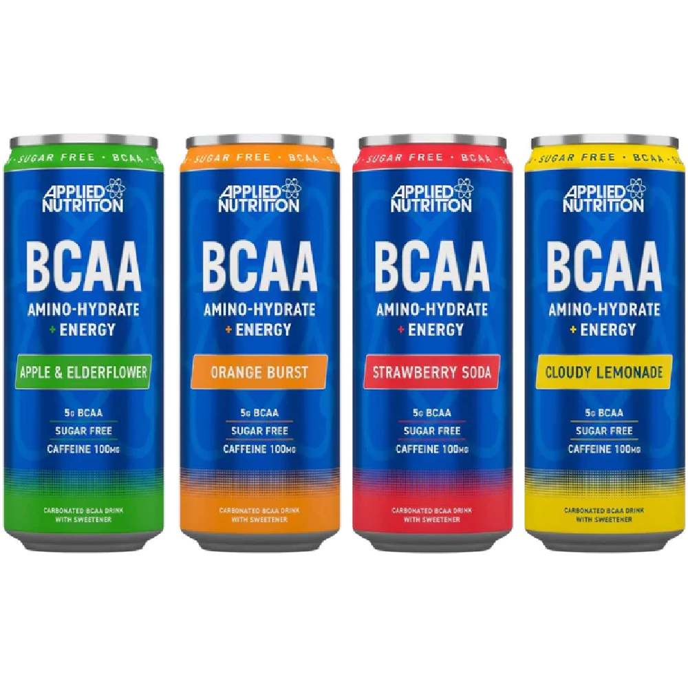 BCAA Amino Hydrate+Energy, 330ml, Applied Nutrition, Energy drink