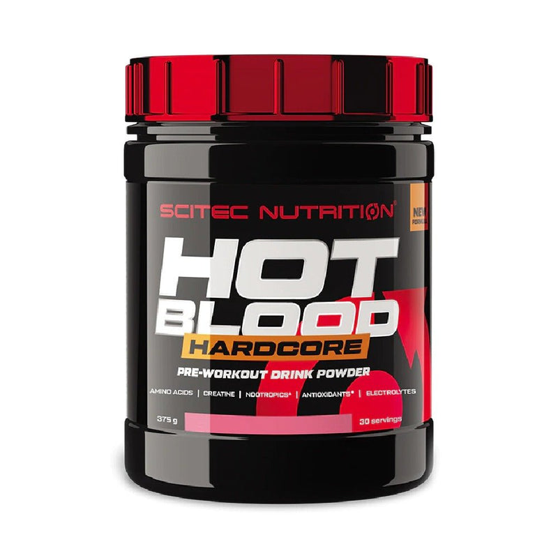Pre-workout | Hot Blood Hardcore, pudra, 375g, Scitec Nutrition, Supliment alimentar pre-workout 0