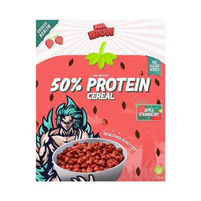 Alimente proteice | 50% Protein Cereal, 240g, Mr. Iron, Cereale proteice pentru mic dejun 5