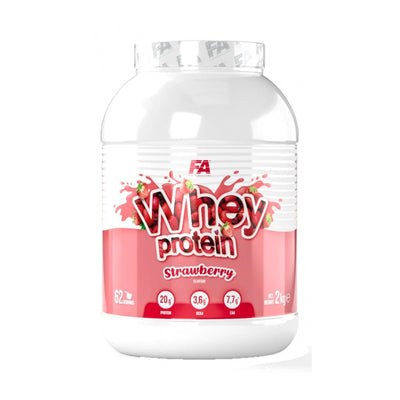 Slabire & Ardere grasimi | Wellness Line Whey Protein, pudra, 2kg, Fitness Authority, Concentrat proteic din zer 1
