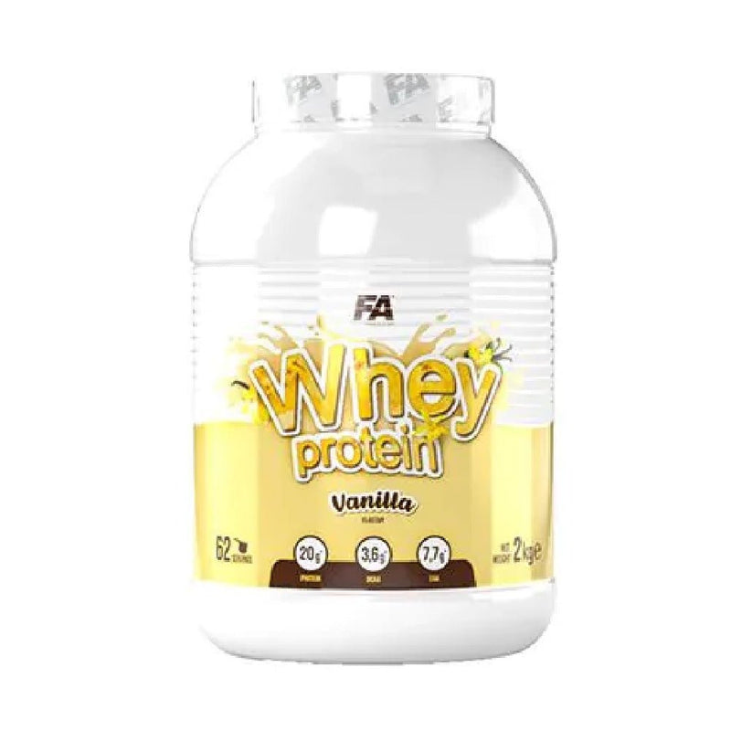 Slabire & Ardere grasimi | Wellness Line Whey Protein, pudra, 2kg, Fitness Authority, Concentrat proteic din zer 2