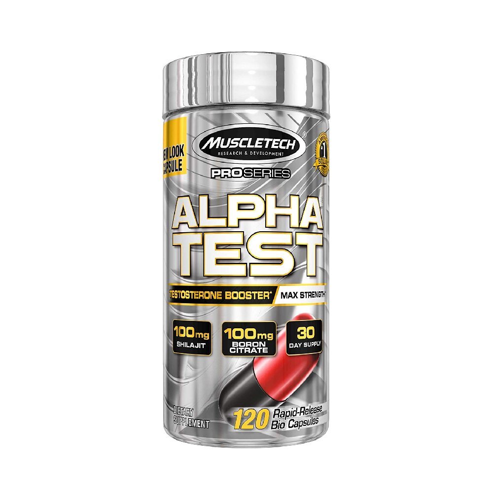 Stimulente hormonale | Alpha Test, 120 capsule, Muscletech, Stimulator testosteron 0