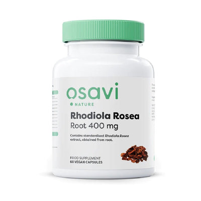 Suplimente antistres | Radacina de Rhodiola Rosea 400mg, 60 capsule, Osavi, Supliment alimentar antistres 0