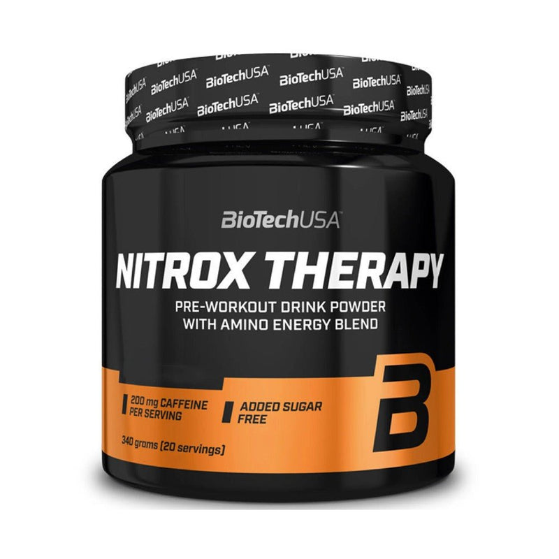 Pre-workout | Nitrox Therapy, pudra, 680g, BiotechUSA, Pre-workout cu cofeina 0