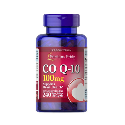 Suplimente Antioxidanti | Coenzima Q-10 100mg, 240 capsule, Puritan's Pride 0