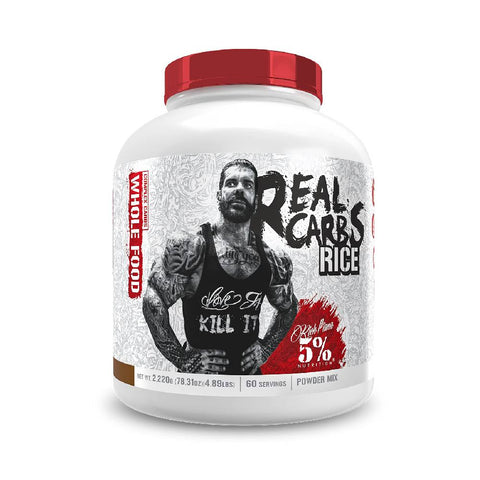 Carbohidrati | Real Carbs Rice, pudra, 2,2 kg, 5% Nutrition, Carbohidrati pentru energie 0