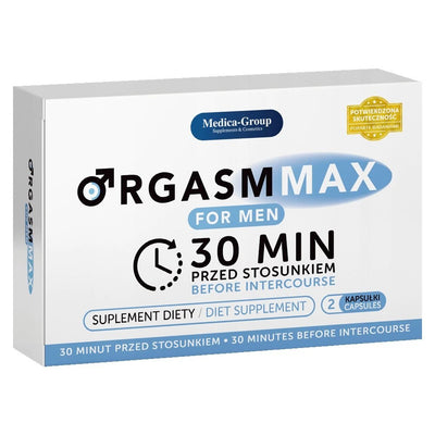 Stimulente hormonale | Orgasm Max pentru barbati, 2 capsule, Medica-Group 0