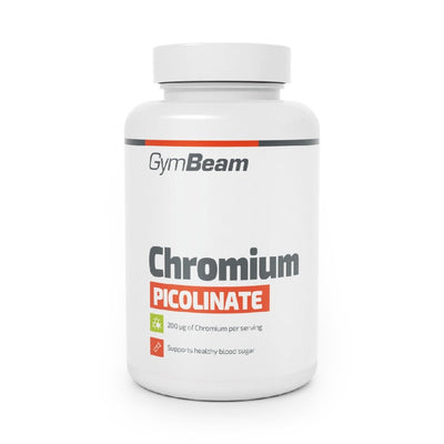 Vitamine si minerale | Picolinat de crom, 120 tablete, Gymbeam 0